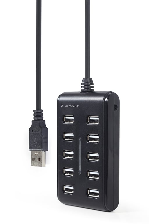 Gembird UHB U2P10P 01 hub & concentrateur USB 2.0 Type A Neuf - vue 1