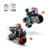 Lego 76260 - Motos De Viuda Negra Y Capitan America
