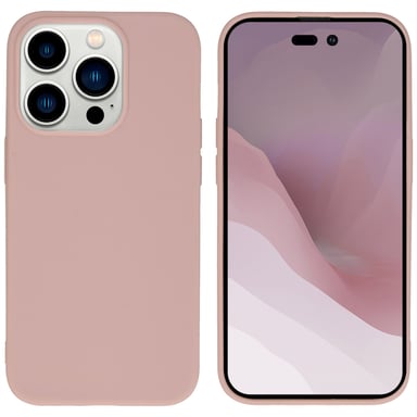 imoshion Coque Couleur pour Apple iPhone 14 Pro - Dusty Pink