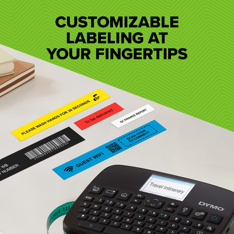 DYMO LabelManager LabelWriter 640CB Portable & Rechargeable Label Maker with Dual Connectivity 2197370 imprimante pour étiquettes Thermique directTransfert thermique 12 mmsec QWERTY Neuf - vue 2
