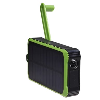 Denver PSO-10012 batería externa Polímero de litio 10000 mAh Negro, Verde claro