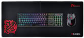 Thermaltake DASHER 2016 Alfombrilla de ratón para juegos Negro