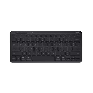 Trust Lyra teclado Oficina USB + RF Wireless + Bluetooth QWERTY Español Negro