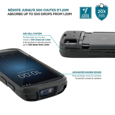 Mobilis PROTECH Custodia protettiva per telefoni cellulari 15,2 cm (6'') Nero