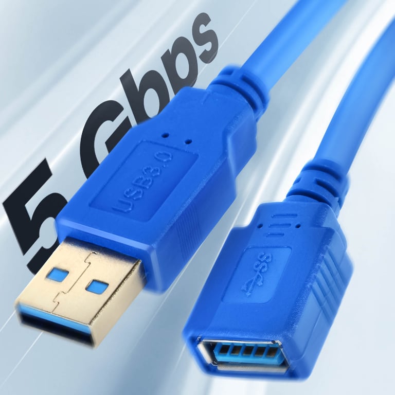 Câble d'Extension USB 3.0 Synchronisation 5Gb/ Longueur 1 5m Neuf - vue 2