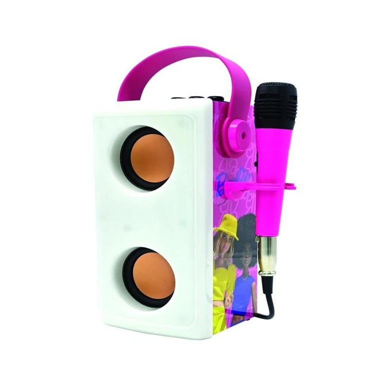 Enceinte Bluetooth Lexibook Barbie – Lumineuse, Micro Inclus - vue 3