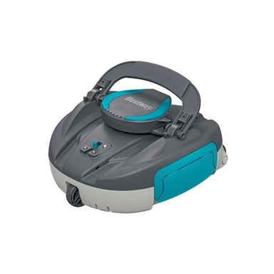 Bestway Robot piscine Agathe rechargeable Fond plat jusqu'à 15 m² 3400 mAh 22 W Gris foncé et accents turquoise - Neuf Gris foncé - vue 3