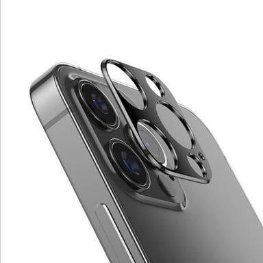 Protège Cameras Metal pour ''IPHONE 12 Pro'' Protection 3D Decoration