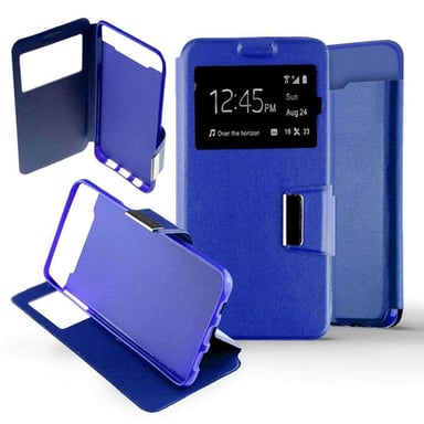 Etui Folio compatible Bleu Samsung Galaxy A80 / A90