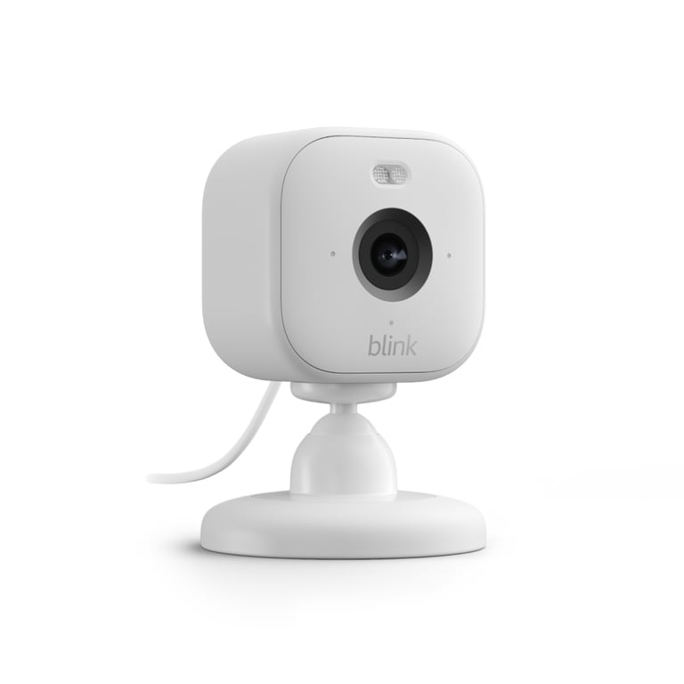 Blink Mini 2 | Caméra de surveillance connectée à prise vidéo nocturne HD en couleur projecteur intégré système audio bidirectionnel détection de mouvements fonctionne avec Alexa | - vue 3