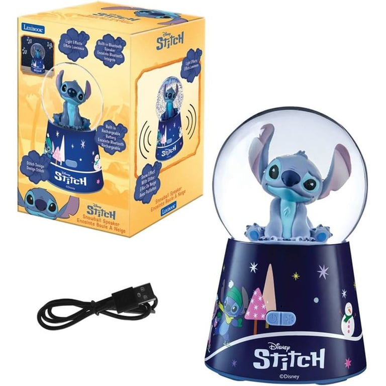 Enceinte Bluetooth Boule à Stitch - vue 2