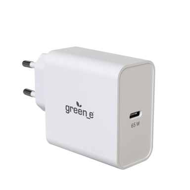 GREEN-E  GR6101 - Chargeur USB-C écoconçu 65 Watts