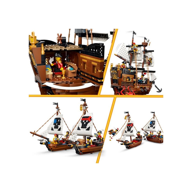 LEGO Creator Bateau Pirate Mythique 31387 - vue 8