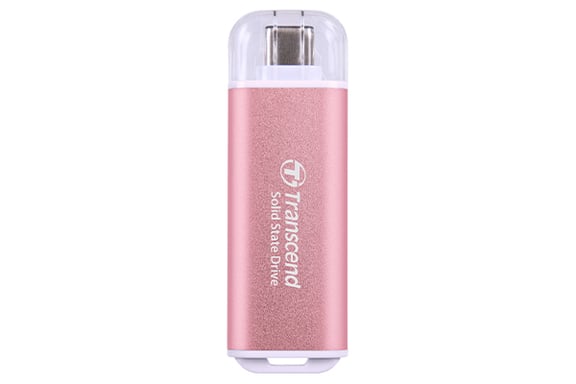 Transcend TS1TESD300P lecteur à circuits intégrés externe 1 To USB Type-C Bleu