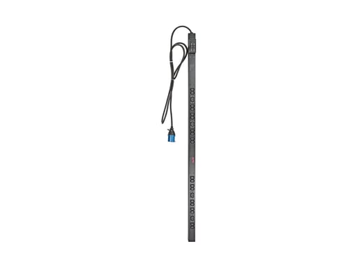 APC Basic Rack PDU Zero U Rack AC 230V entrada conectores IEC 60309 salida 24 potencia IEC 60320 C13 IEC 60320 C19 0U 3,1m cordón BK