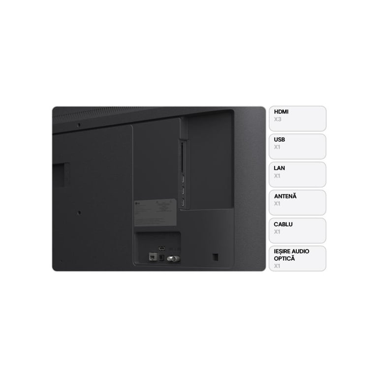 LG TV 43 smart TV LED 4K 43ua74003lb Neuf - vue 2