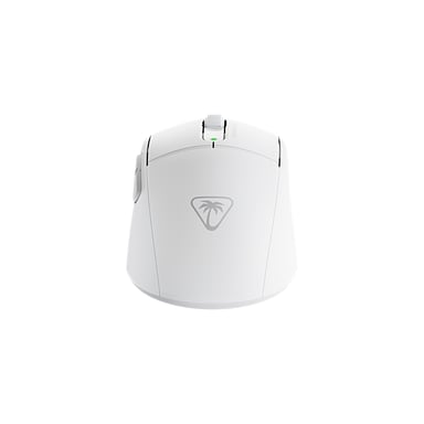 Turtle Beach Burst II Air - Souris gaming sans fil 2,4 GHz : ultralégère avec 47 g, touches optiques, symétrique, capteur optique 26 000 PPP, Bluetooth, autonomie 120h, câble USB-C - Blanc