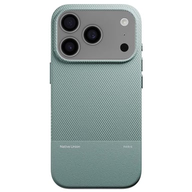 Native Union Funda para iPhone 17 Pro MagSafe Antichoque Serie Texturizada ReClassic Verde