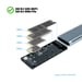 TooQ Shinobi Grigio M.2 ssd Altoparlante