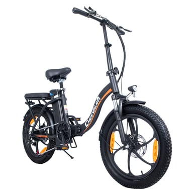 Cheevalry C16 20'' Bici Elettrica 250W 48V 16AH E-bike Pieghevole City Bike Adulti