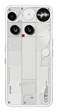 Smartphone Nothing Phone (3) Bianco 5G 512 GB - Snapdragon 8S Gen 4 8-Core 3.21 GHz - RAM 16 GB