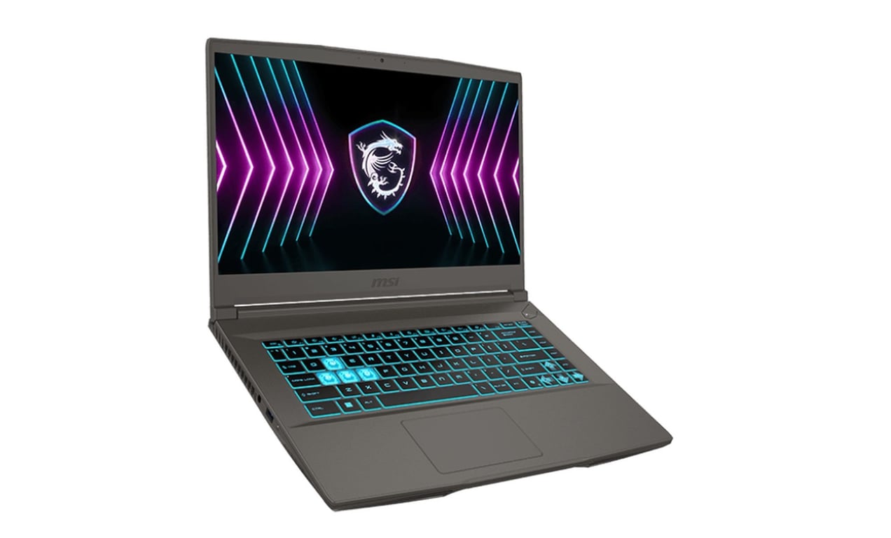 MSI Thin 15 Core i5 (15.6 ) Full HD 16 Go 512 Go GeForce RTX 4050 Windows 11 Home Gris - AZERTY ( B2RVE-3095FR) - Neuf