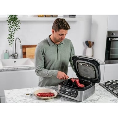 Ninja AG301 Sencillo 5,7 L Independiente 1750 W Freidora de aire caliente Negro