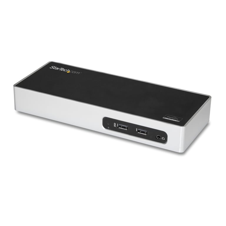 StarTech.com Station d'Accueil USB 3.0 à Double Écran Dock Universel Type A pour PCOrdinateur Portable avec HDMI et DVIVGA Hub USB 3.1 Gen 1 5Gbps à 6 Ports Gbe Audio Windows & Mac Neuf