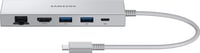 Adaptateur multiport 5 en 1 USB C vers USB A/ USB C/ HDMI/ ETHERNET 0,2m Gris Samsung