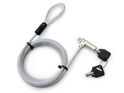 Cavo antifurto Hamlet XNBLOCK200KMS Argento 2 m