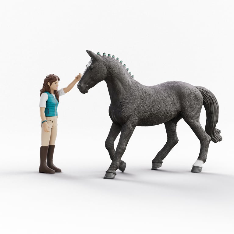 Figurines Cavalière Lisa et Storm special SCHLEICH 42712 Horse Club Dès - vue 2