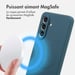 imoshion Coque Couleur avec MagSafe pour Samsung Galaxy A56 - Bleu foncé