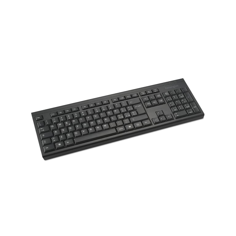 Kensington KB150 EQ Tastiera Wireless Full Size Nera Anti Versamento Layout ISO