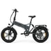 Bicicleta Eléctrico PULUMA EB FM-2.0 | Motor 500W | Batería 48V15Ah | Neumáticos de 20 Pulgadas | Velocidad Máx 25 km/h | Autonomía 45 km  | Gris