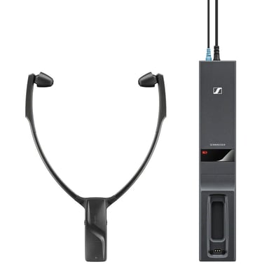 Sennheiser RS 2000 Auriculares con cable e inalámbricos Estetoscopio Música Negro
