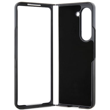 Coque Pliable pour Galaxy Z Fold 5 Saffiano Karl et Choupette Noir