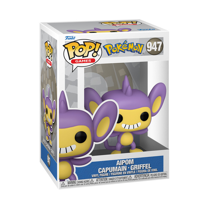 Funko Pokémon POP! Aipom EMEA 9 cm - vue 3