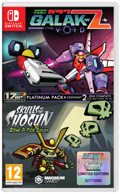 Galak-Z The Void & Skulls of the Shogun Bonafide Edition Platinum Pack Switch