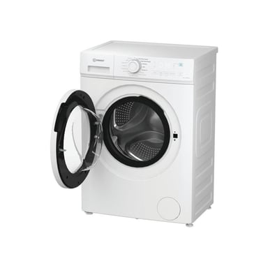 Lavadora con bisagras INDESIT IMA762MYTIMEFR - 7 kg - Inducción - 1200 rpm - Push&Go - Clase A - Blanco