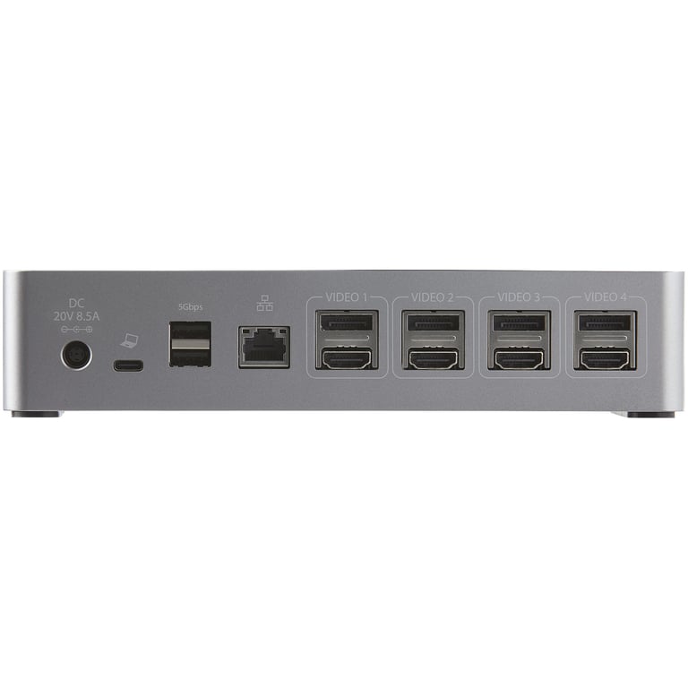 StarTech.com Station d'accueil USB C Quad 4K Power Delivery - vue 8