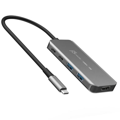 j5create JCH453-N Hub sottile USB4® 8K60