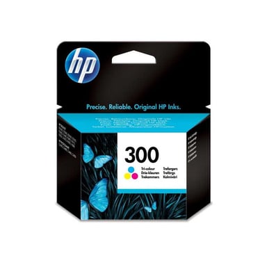 Cartouche d'encre HP 300 CC643EE 3 couleurs 4 ml Couleur