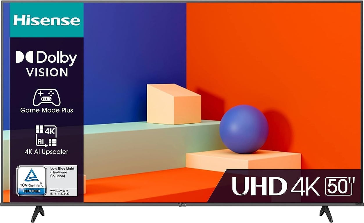 Téléviseur LED HISENSE 50e63kt 2023 126 cm 4K avec Dolby Vision Neuf - vue 2