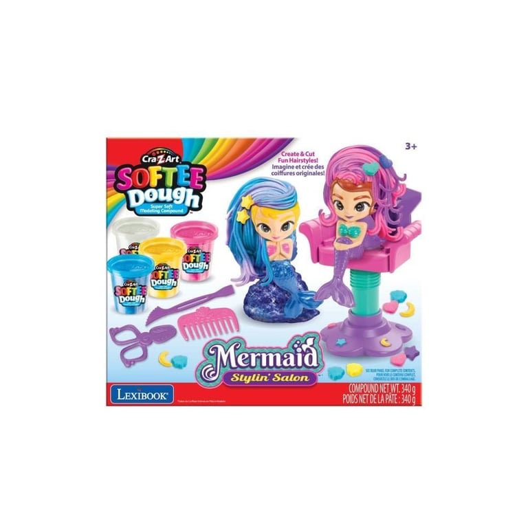 LEXIBOOK Coffret de 5 pâtes à modeler Softee : couleurs classiques - vue 7