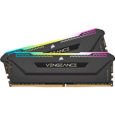 Corsair VENGEANCE® RGB PRO SL 32 GB (2 x 16 GB) DDR4 3200 MHz C16 - negro