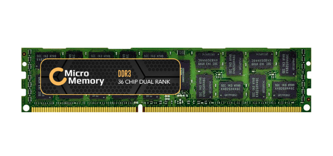 CoreParts M393B2G70BH0-CK0-MM módulo de memoria 16 GB 1 x 16 GB DDR3 1600 MHz