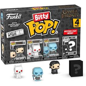 Pack 4 Figurines Funko Bitty Pop Game of Thrones Jon Snow