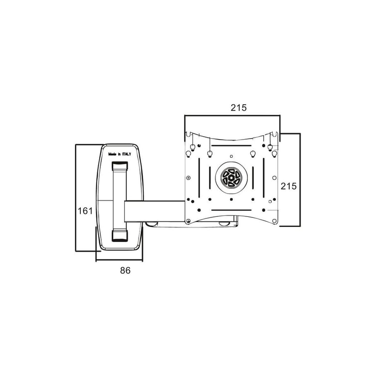 Itb Om06174 Support Pour Téléviseur 101 6 Cm 40 - vue 2
