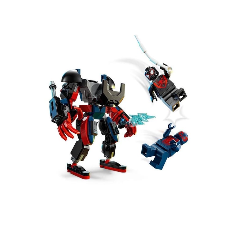 LEGO® Super Heroes 76337 Le robot de Miles Morales contre Spider Man 2099 - vue 7