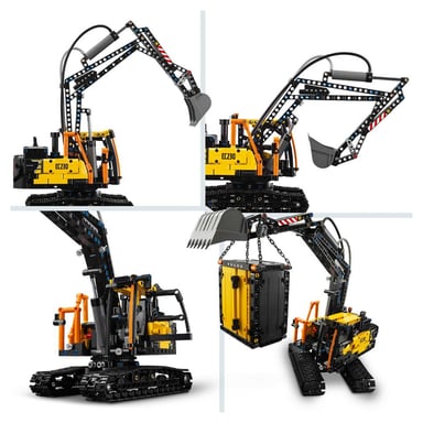 Camion Volvo FMX ed escavatore elettrico EC230 - Set LEGO® Technic 42175